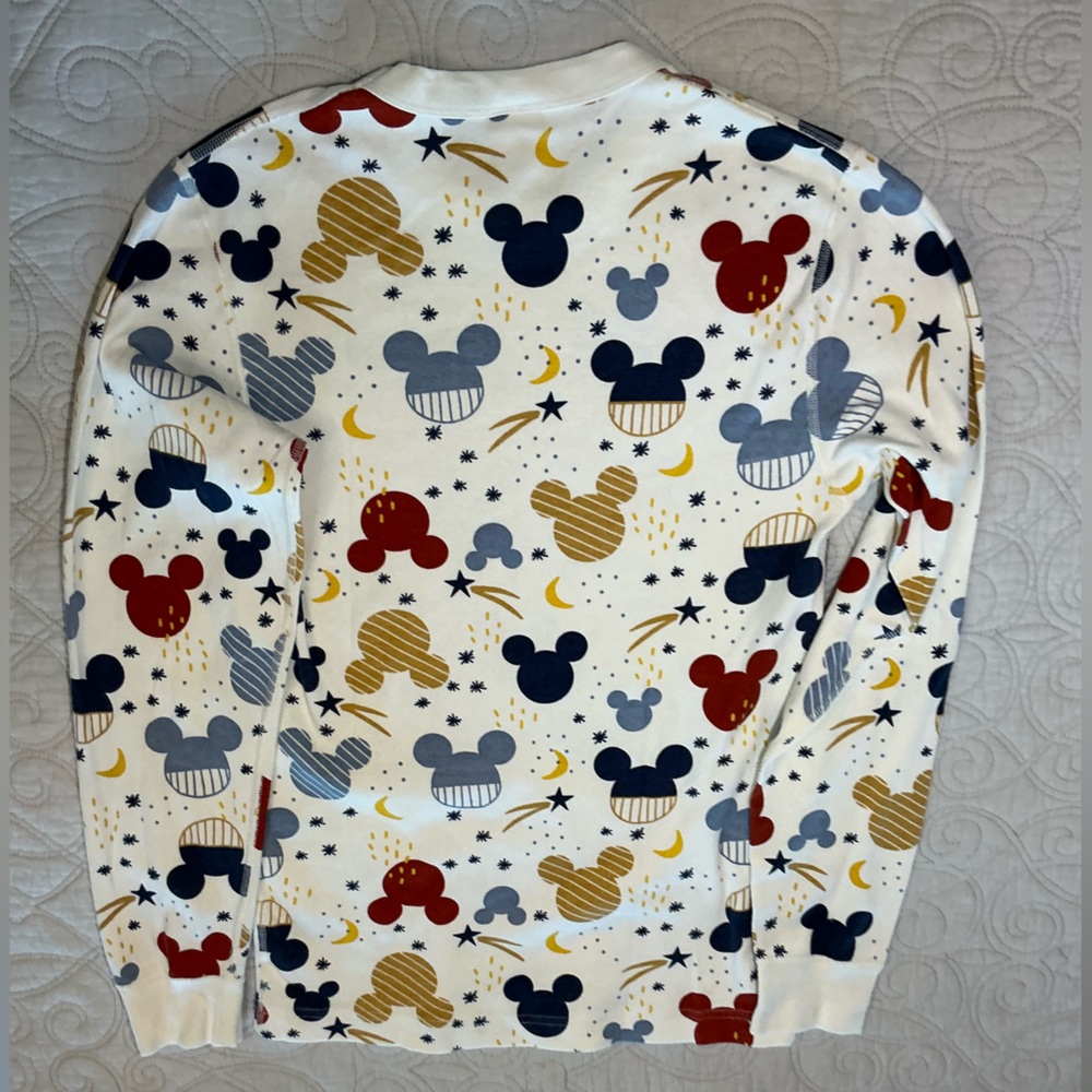 NEW! Hanna Andersson Disney Ears with Stars Moon Pajama Top women’s size Small - Picture 2 of 8